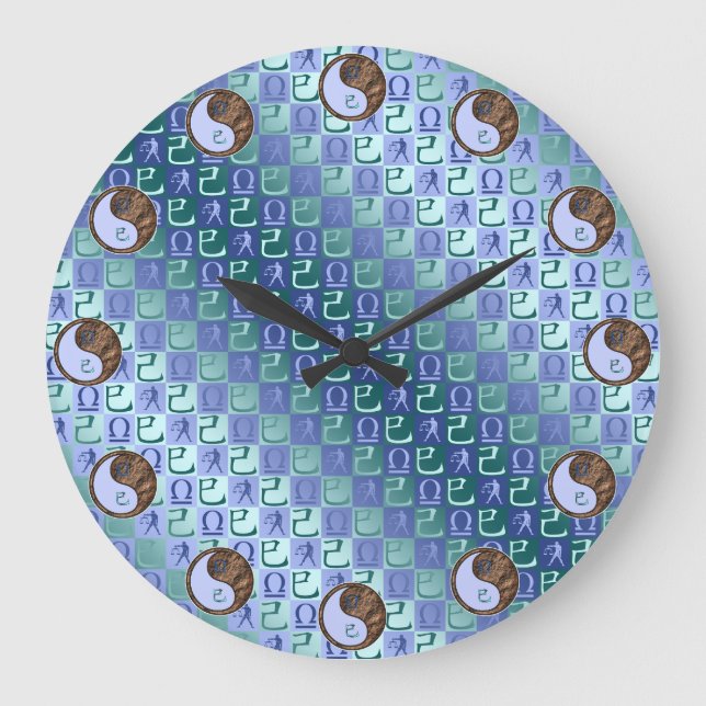 Grande Horloge Ronde Balance & Serpent de terre (Recto)