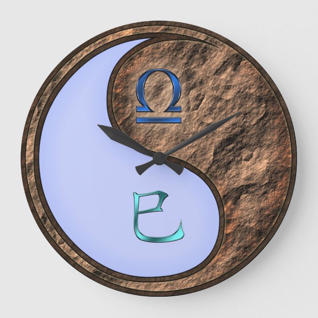 Grande Horloge Ronde Balance & Serpent de terre (Recto)