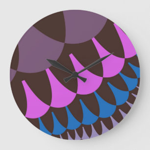 Grande Horloge Ronde Balances de framboise au chocolat