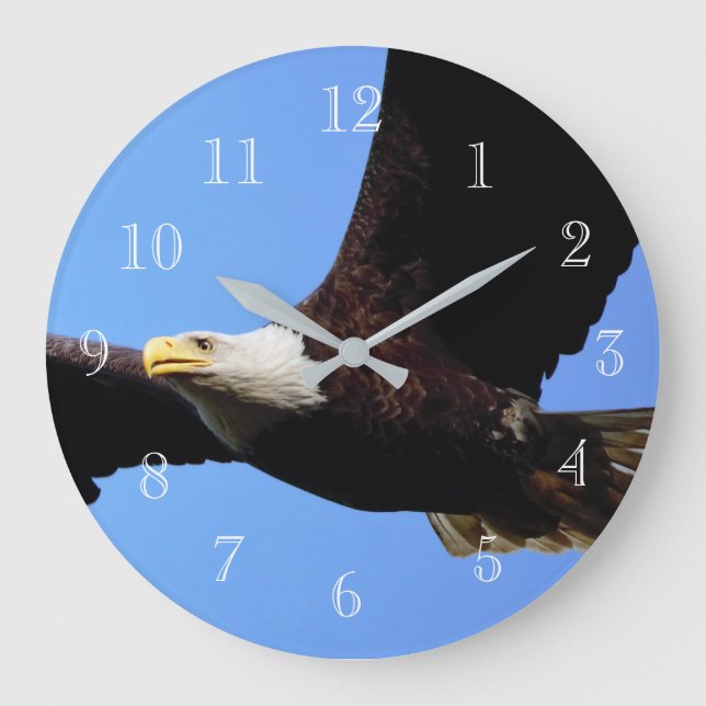 Grande Horloge Ronde Bald Eagle Flight (Recto)