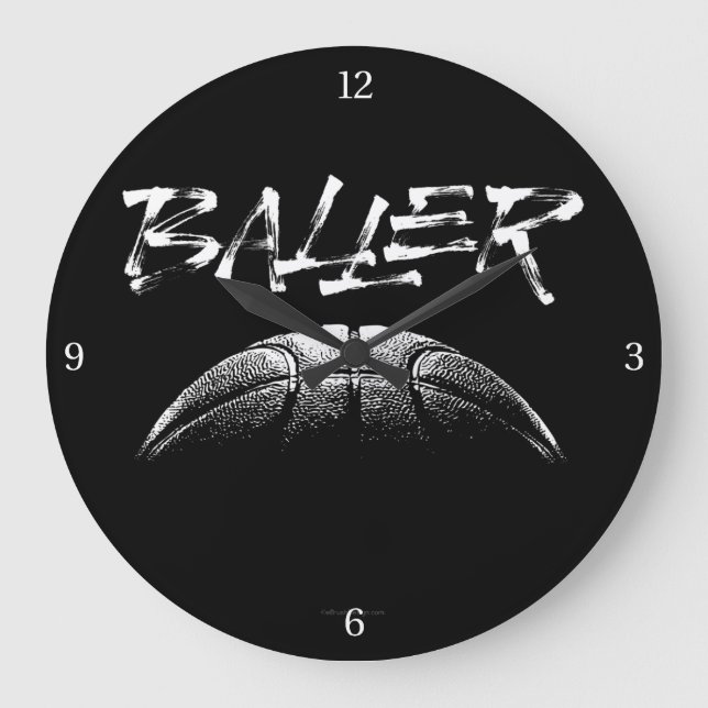 Grande Horloge Ronde Baller (basket) (Recto)