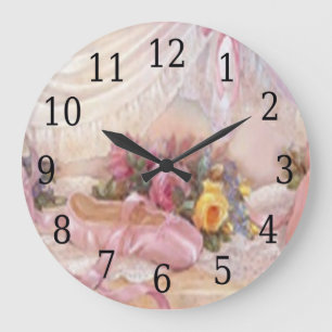 Grande Horloge Ronde Ballerine Round Clock