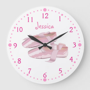 Grande Horloge Ronde Ballerine Shoes Clock Personalized Ballet Venin