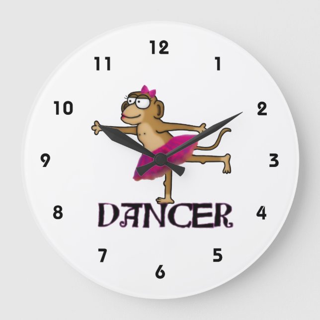 Grande Horloge Ronde Ballet de singe (Recto)