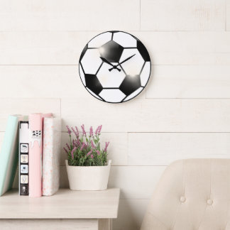 Grande Horloge Ronde Ballon de football sport