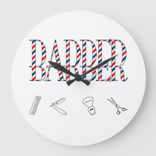 Grande Horloge Ronde Barre