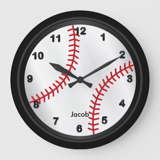 Grande Horloge Ronde Baseball (Recto)