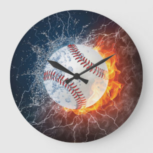 Grande Horloge Ronde Baseball