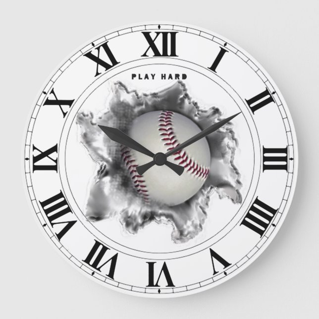 Grande Horloge Ronde Baseball (Recto)