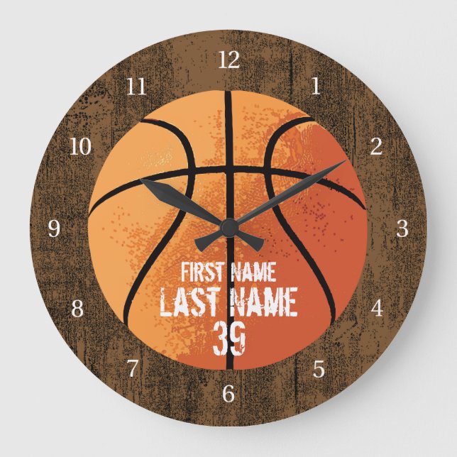 Grande Horloge Ronde Basket (Recto)