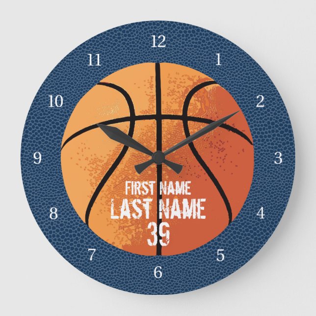 Grande Horloge Ronde Basket (Recto)