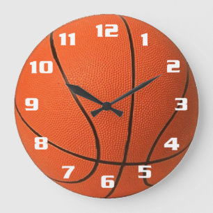 Grande Horloge Ronde Basket-ball