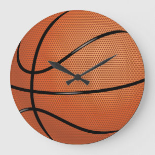 Grande Horloge Ronde Basket-ball