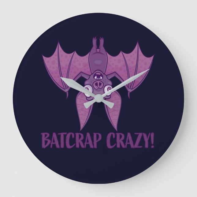 Grande Horloge Ronde Batcrap Crazy Wacky (Recto)