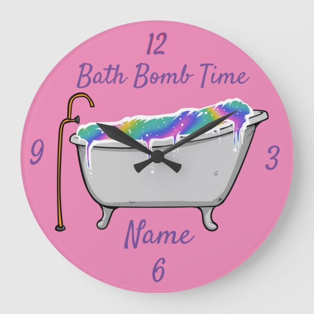 Grande Horloge Ronde Bath Bomb Babe Thunder_Cove (Recto)