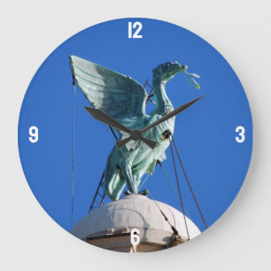 Grande Horloge Ronde Bâtiment de foie Liverpool