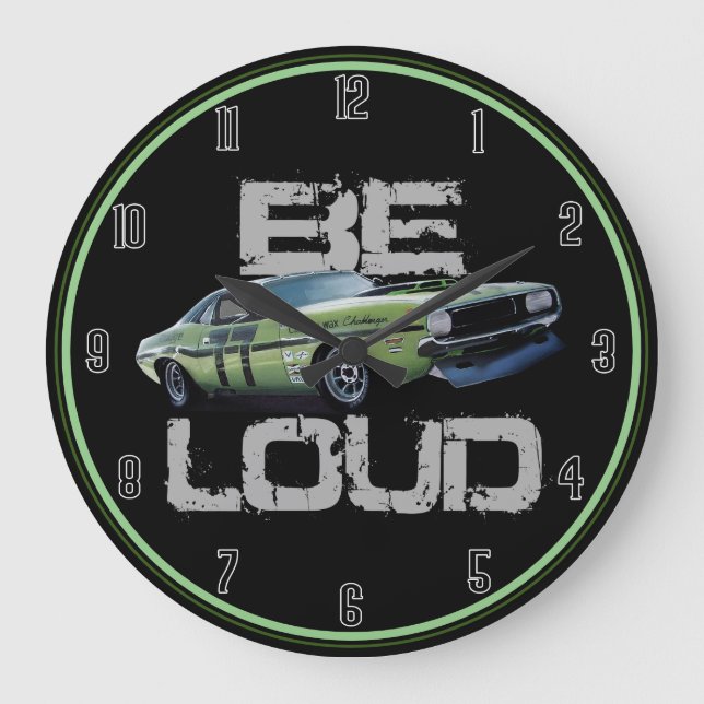 Grande Horloge Ronde Be Loud Challenger (Recto)