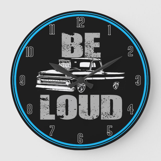 Grande Horloge Ronde Be loud Truck (Recto)
