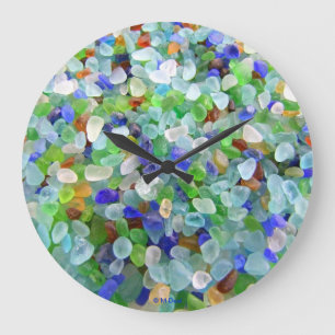 Grande Horloge Ronde Beach glass