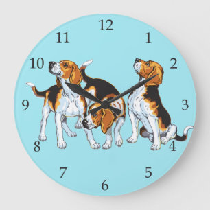 Grande Horloge Ronde beagle hounds
