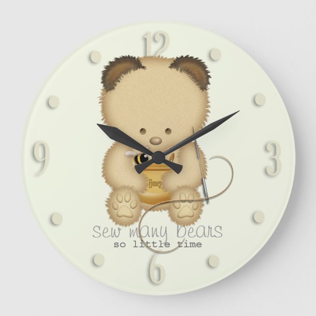 Grande Horloge Ronde Bear making design (Recto)