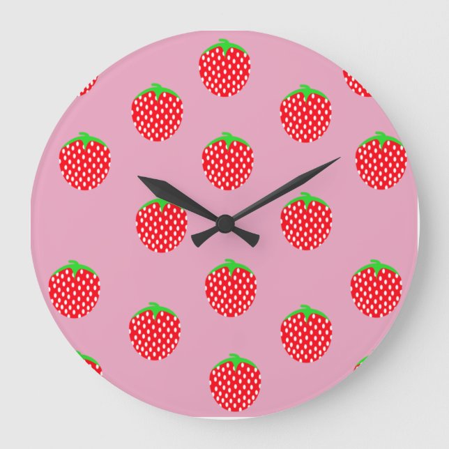 Grande Horloge Ronde Beau été Berry (Recto)
