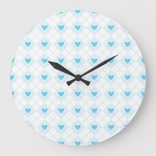 Grande Horloge Ronde Beau Jacquard (Recto)