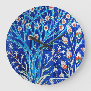 Grande Horloge Ronde Beau jardin (tulipes)