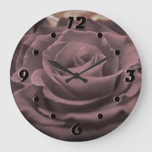Grande Horloge Ronde Beautiful red pink roses flowers photo romantic re