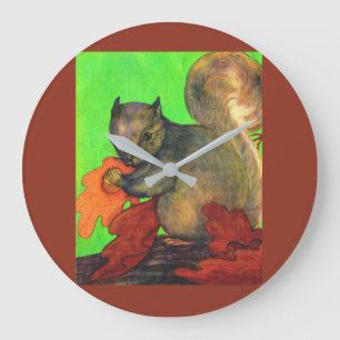 Grande Horloge Ronde beautiful squirrel