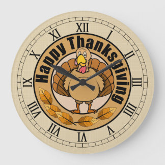 Grande Horloge Ronde Beautiful Thanksgiving