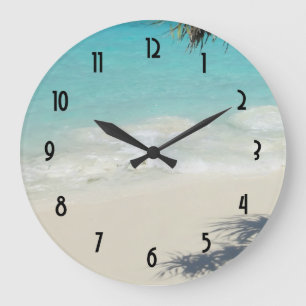 Grande Horloge Ronde Beautiful Tropical Beach