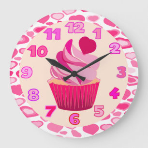 Grande Horloge Ronde BÉBÉ, C'est UNE FILLE, NOUVEAU BÉBÉ
