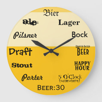 Grande Horloge Ronde Beer O'Clock