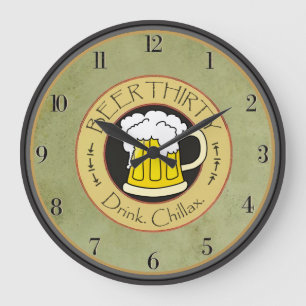 Grande Horloge Ronde Beer Thirty Drink