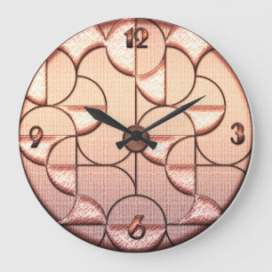 Grande Horloge Ronde Belle Artistic Art Déco Round