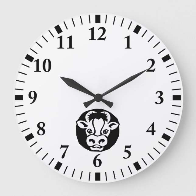 Grande Horloge Ronde Bétail (Recto)