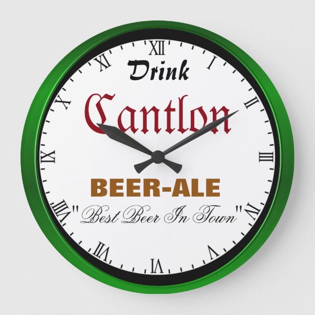 Grande Horloge Ronde Bière Cantlon (Recto)