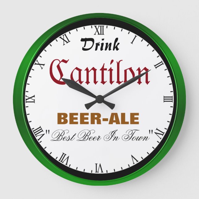 Grande Horloge Ronde Bière de Cantlon (Recto)