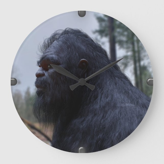 Grande Horloge Ronde bigfoot, sasquatch (Recto)