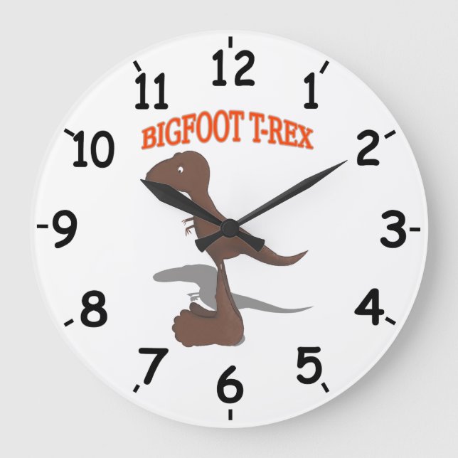 Grande Horloge Ronde Bigfoot T-Rex (Recto)