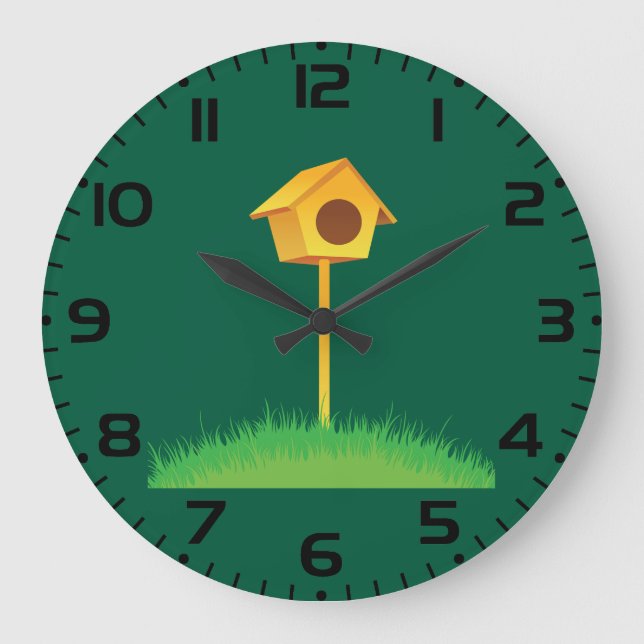 Grande Horloge Ronde Bird House (Recto)