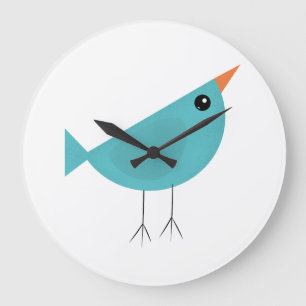 Grande Horloge Ronde Birdy