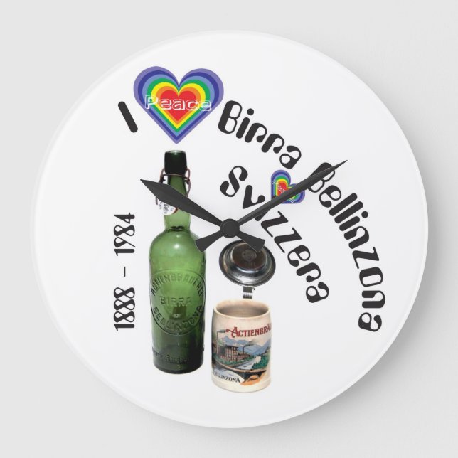 Grande Horloge Ronde Birra Bellinzone (Recto)