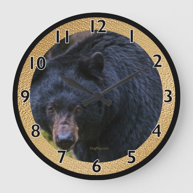 Grande Horloge Ronde Black Bear Magistence (Recto)