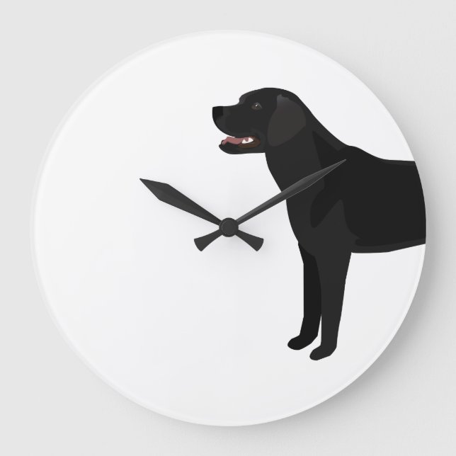 Grande Horloge Ronde Black Lab (Recto)