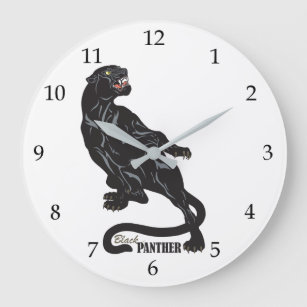 Grande Horloge Ronde black panther