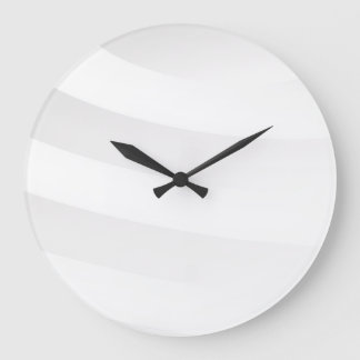 Grande Horloge Ronde BLANK Votre conception personnalisée -