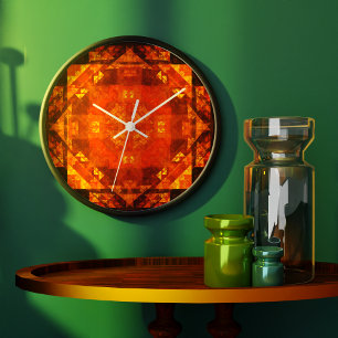 Grande Horloge Ronde Blessing Abstract Art Round