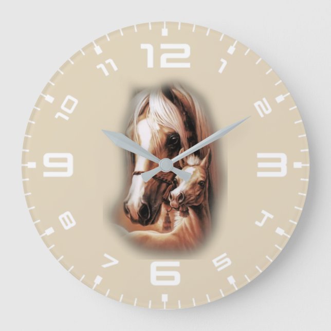 Grande Horloge Ronde Blondes de l'Ouest (Recto)